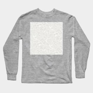 Gray Mushroom Texture Long Sleeve T-Shirt